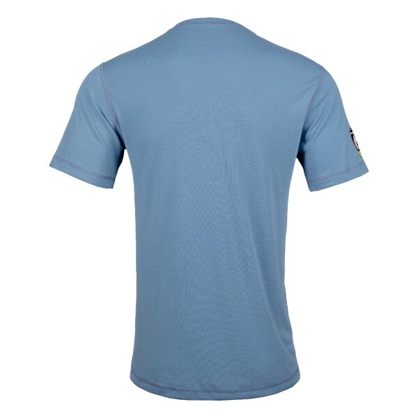 DragonWear Pro Dry CAT 2 T-Shirt in Steel Blue
